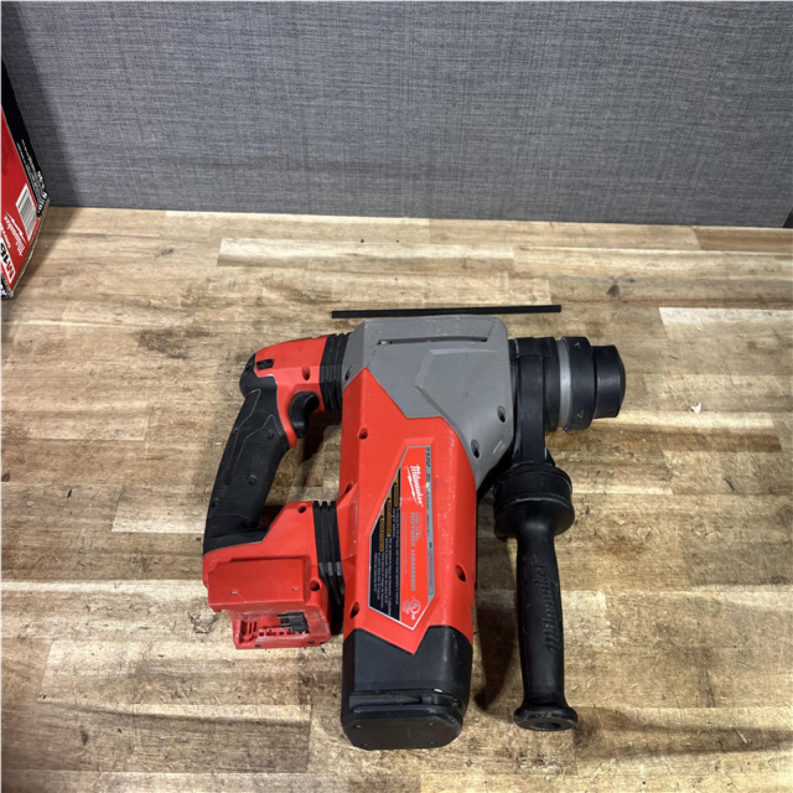 Houston Location AS-IS Milwaukee FUEL 18V Lithium-Ion Brushless Cordless SDS-Plus 1-1/8 in. Rotary Hammer Drill (Tool-Only)