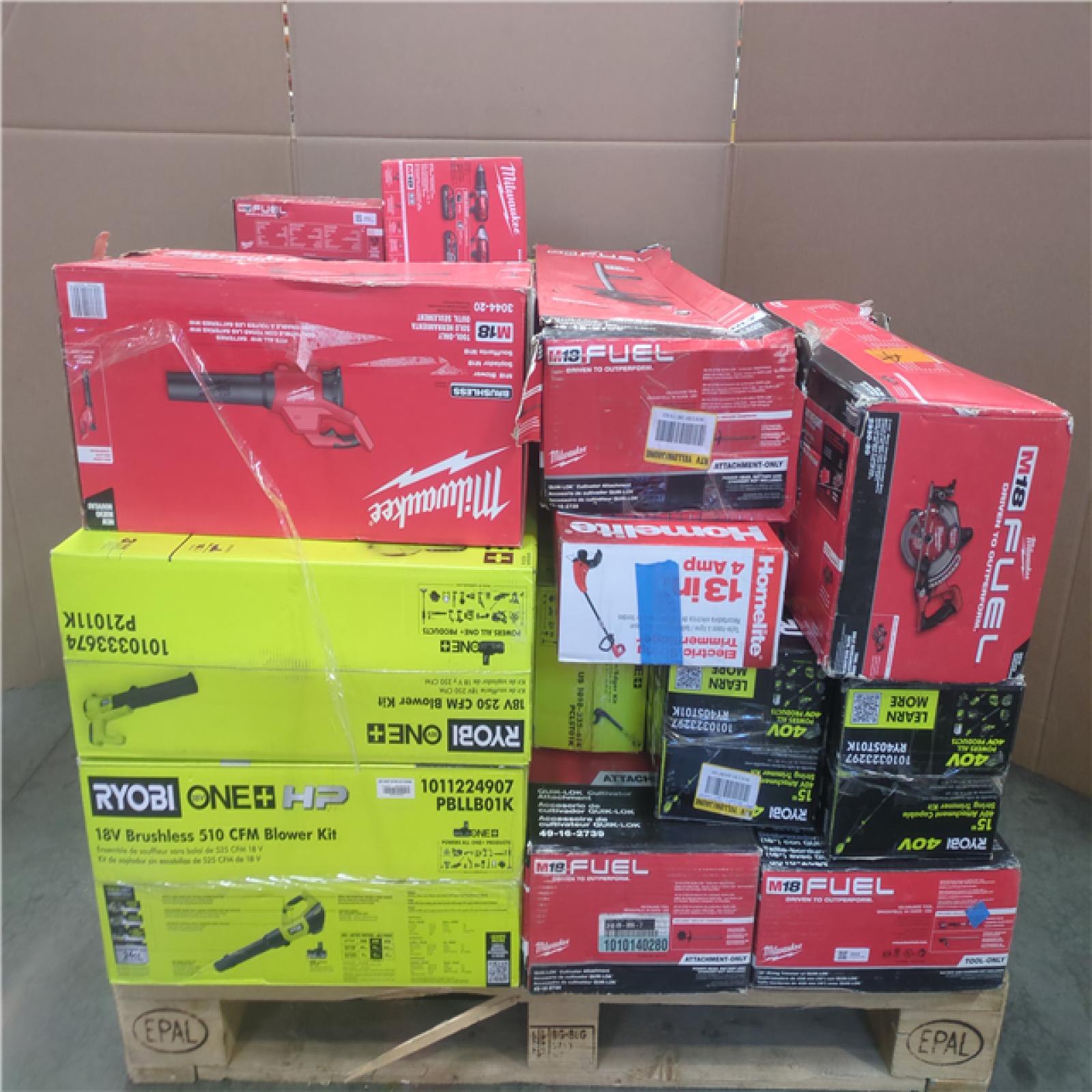 CALIFORNIA AS-IS TOOL PALLET