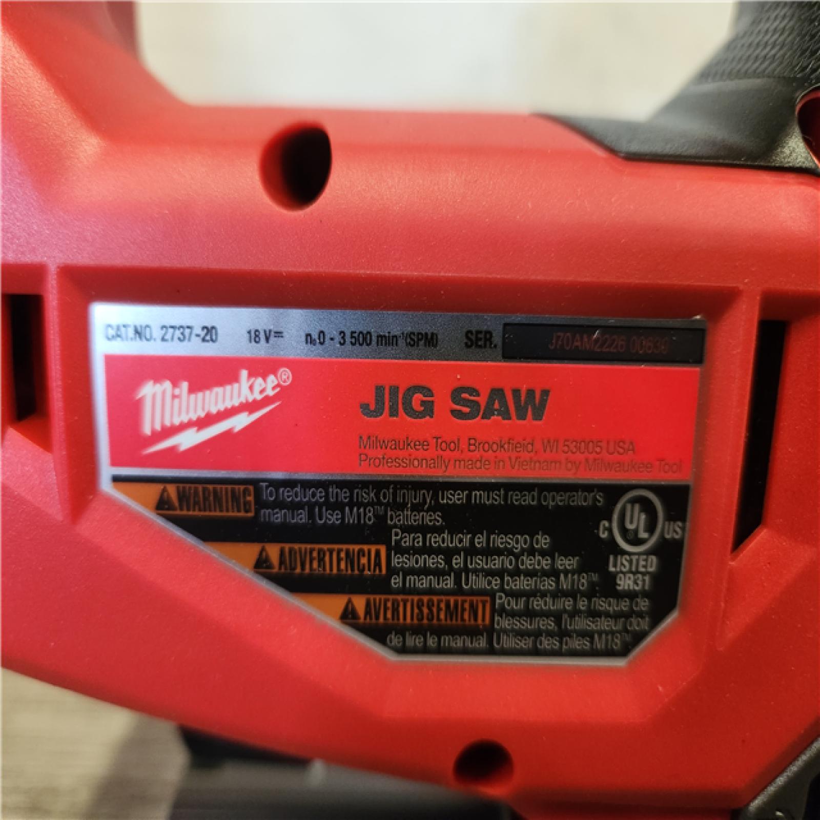 Phoenix NEW Milwaukee M18 FUEL 18V Lithium-Ion Brushless Cordless Jig Saw (Tool-Only)