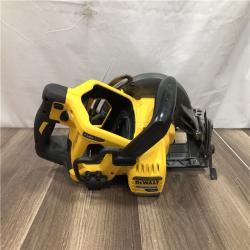 AS-IS DEWALT FLEXVOLT 60V MAX Cordless Brushless 7-1/4 in. Wormdrive Style Circular Saw (Tool Only)