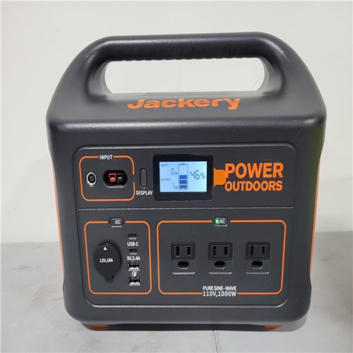 CALIFORNIA NEW JACKERY SOLAR GENERATOR