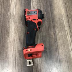 AS-IS Milwaukee FUEL SURGE 18V Lithium-Ion Brushless Cordless 1/4 in. Hex Impact Driver (Tool-Only)