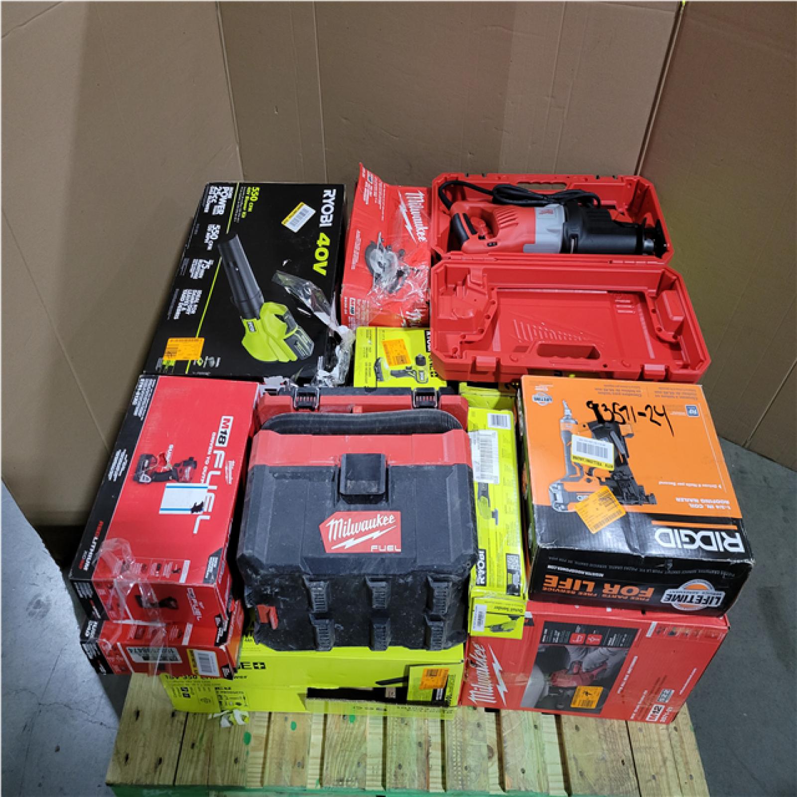 CALIFORNIA AS-IS TOOL PALLET
