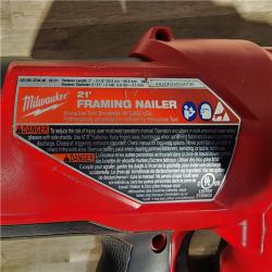 HOUSTON LOCATION - AS-IS Milwaukee 2744-20 M18 FUEL 21-Degree Cordless Framing Nailer (Tool Only)