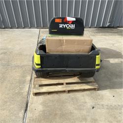 Houston Location AS IS - Outdoor Power Equipment RYOBI 46 Inch Riding Mower