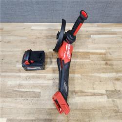 HOUSTON LOCATION - AS - IS Milwaukee FUEL 18-Volt Lithium-Ion Brushless Cordless 4-1/2 in./6 in. Braking Grinder with Paddle Switch W/ BATTERY
