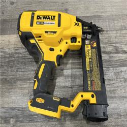 AS-IS DEWALT 20V MAX XR Lithium-Ion Electric Cordless 18-Gauge Brad Nailer (Tool Only)