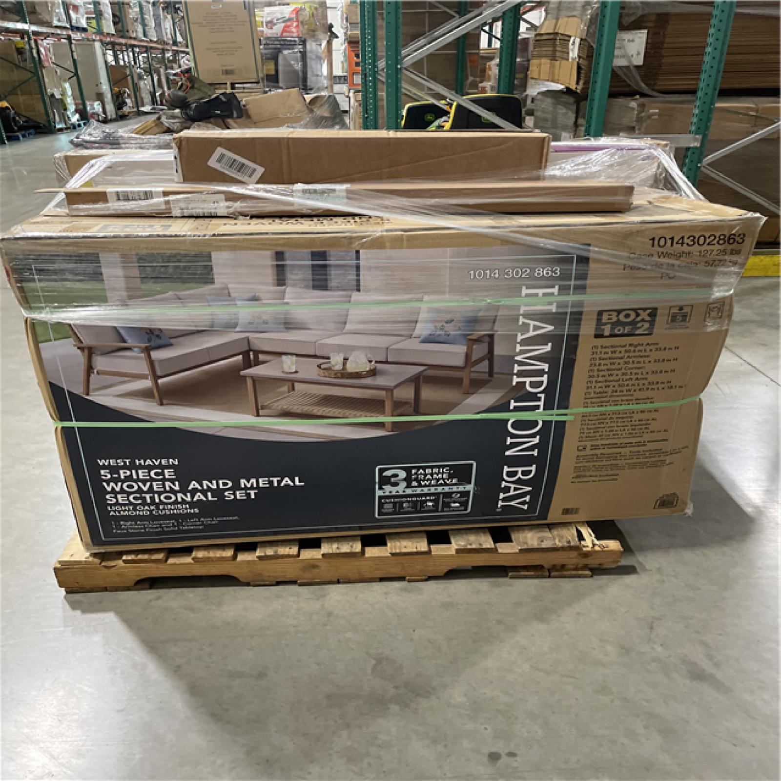 DALLAS LOCATION- AS-IS HOME IMPROVEMENT PALLET