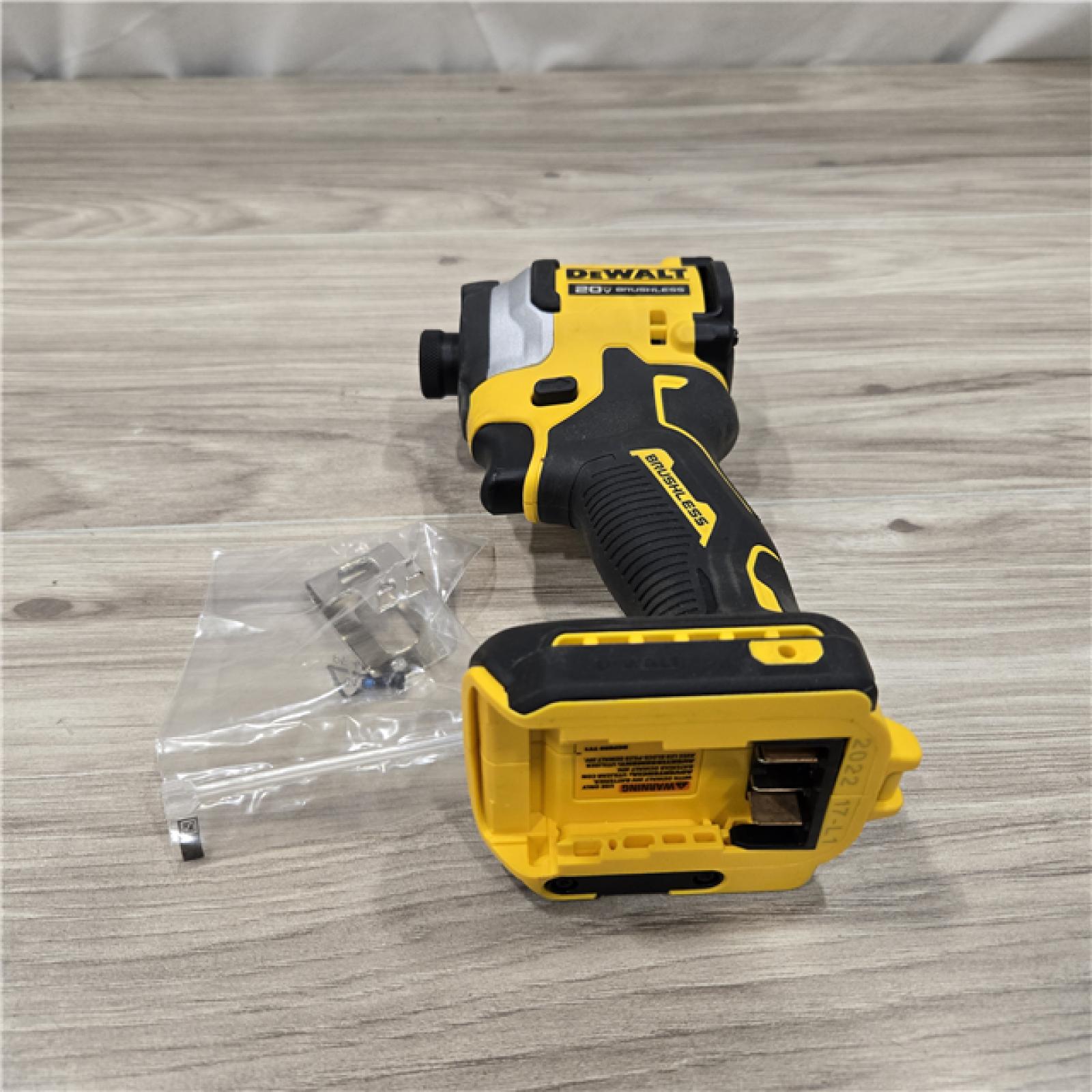 AS-IS DeWalt DCF850B 20V Cordless Impact Driver (Tool Only)