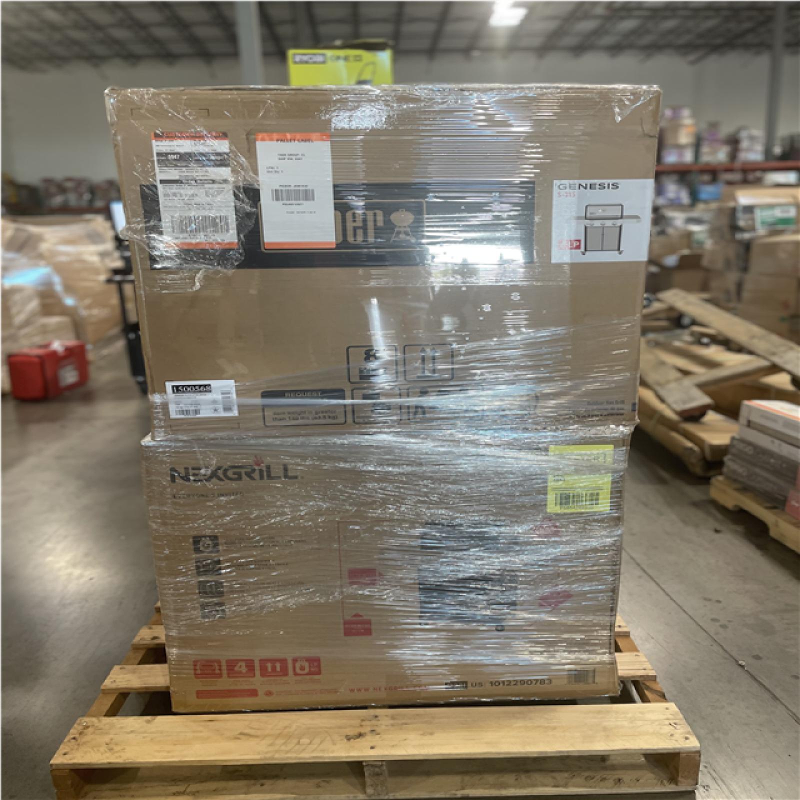 DALLAS LOCATION- MIXED OUTDOOR GRILL PALLET (2 UNITS)