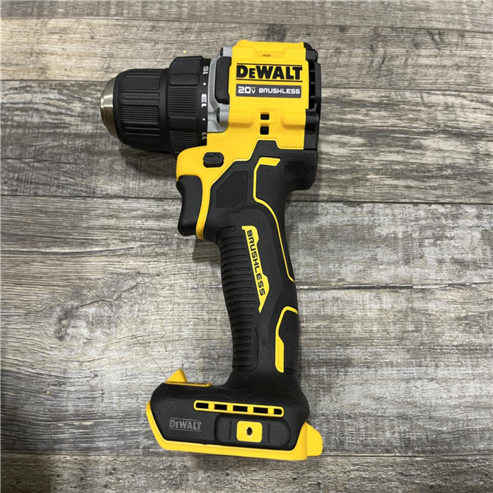 AS-IS DEWALT Atomic 20V Lithium-Ion Cordless Compact 1/2 in. Drill/Driver Kit