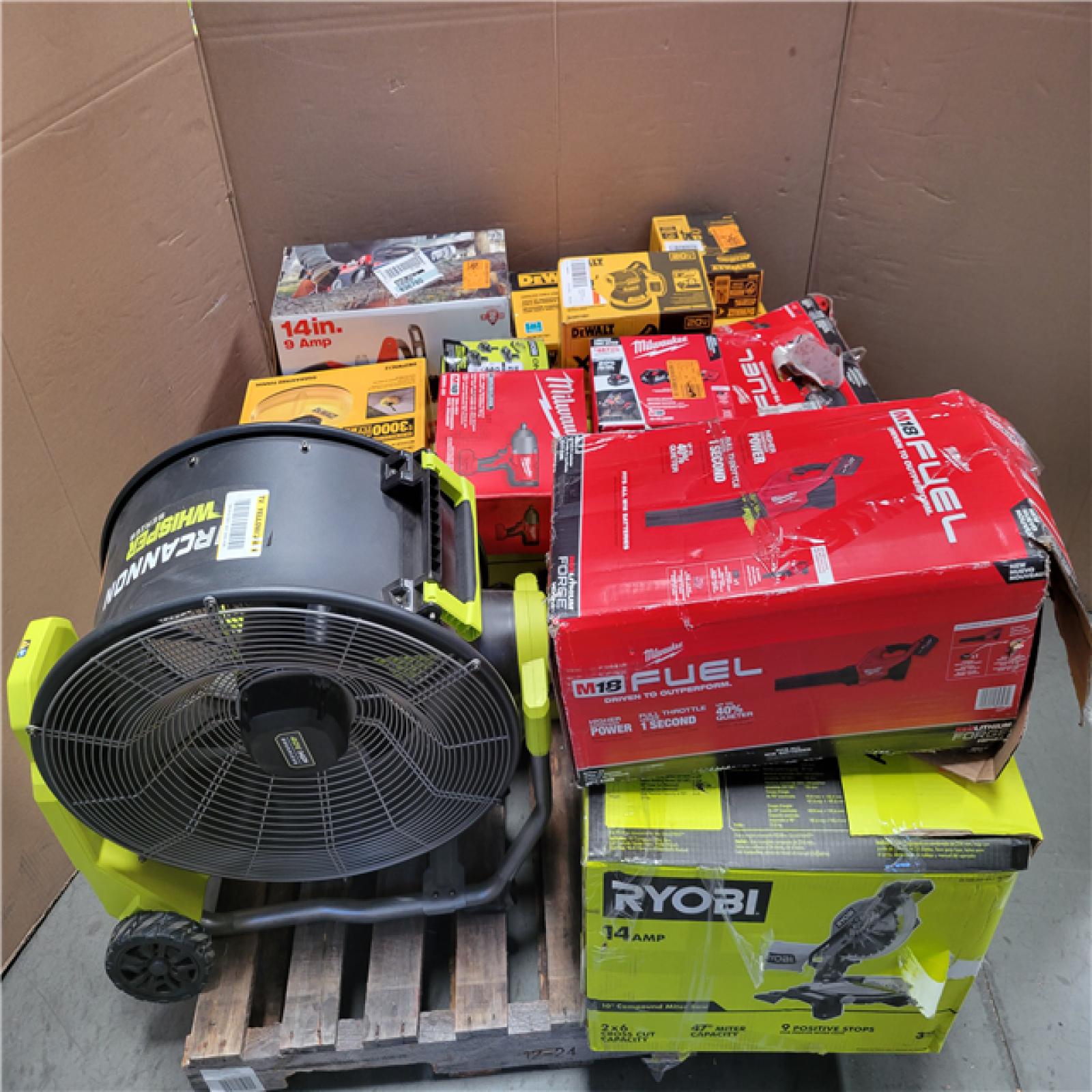 CALIFORNIA AS-IS TOOL PALLET