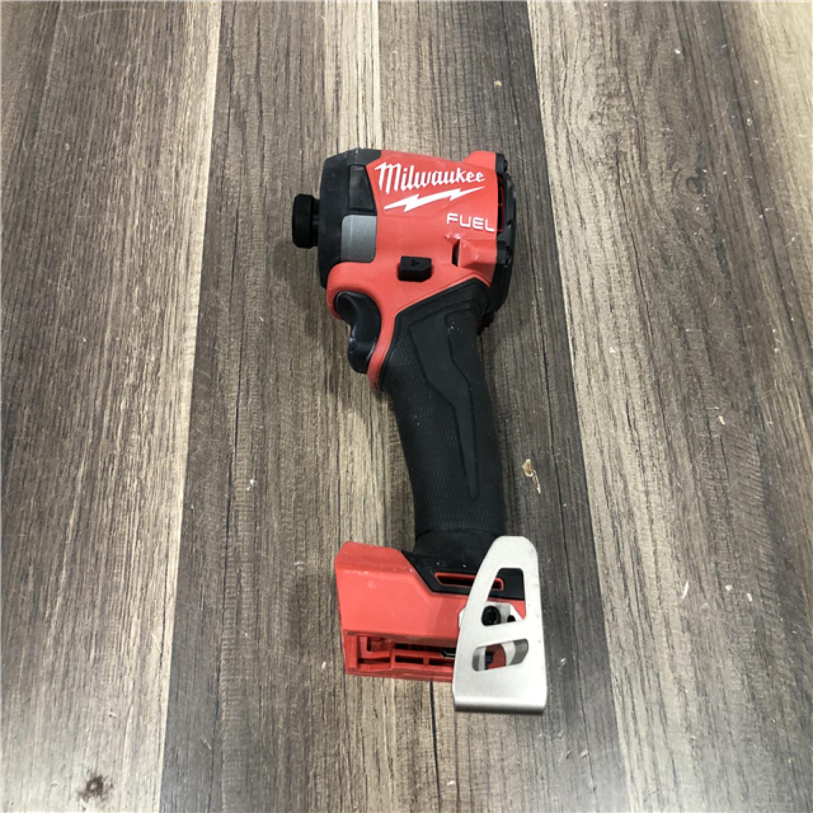 AS-IS Milwaukee FUEL 18V Lithium-Ion Brushless Cordless 1/4 in. Hex Impact Driver (Tool-Only)