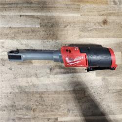 HOUSTON LOCATION - AS-IS Milwaukee FUEL INSIDER 12V Lithium-Ion Brushless Cordless 1/4 in. - 3/8 in. Extended Reach Box Ratchet (Tool-Only)