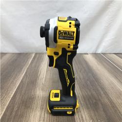 AS-IS DEWALT ATOMIC 20V MAX Lithium-Ion Cordless 1/4 in. Brushless Impact Driver Kit