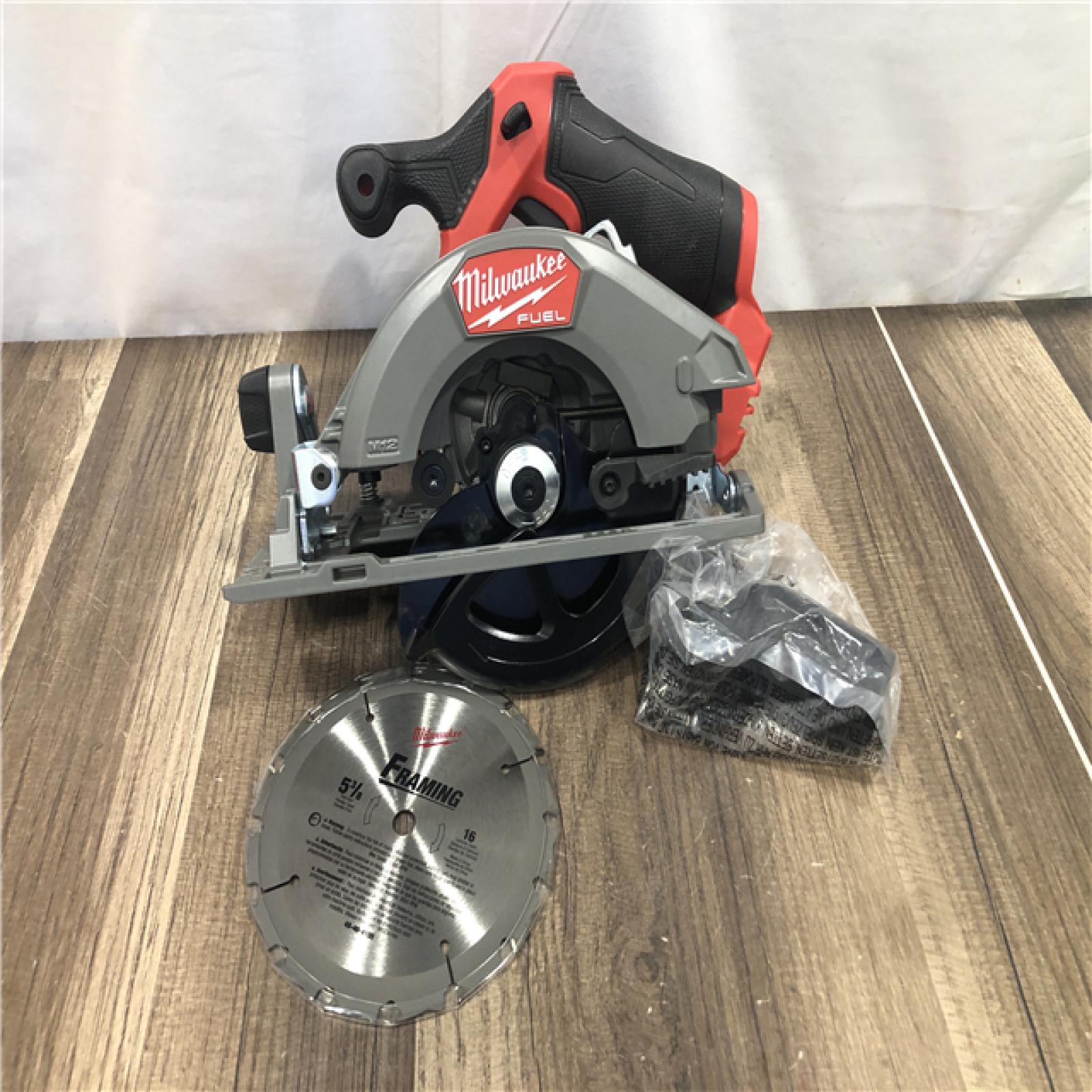 AS-IS Milwaukee  FUEL 12V Lithium-Ion Brushless 5-3/8 in. Cordless Circular Saw (Tool-Only)