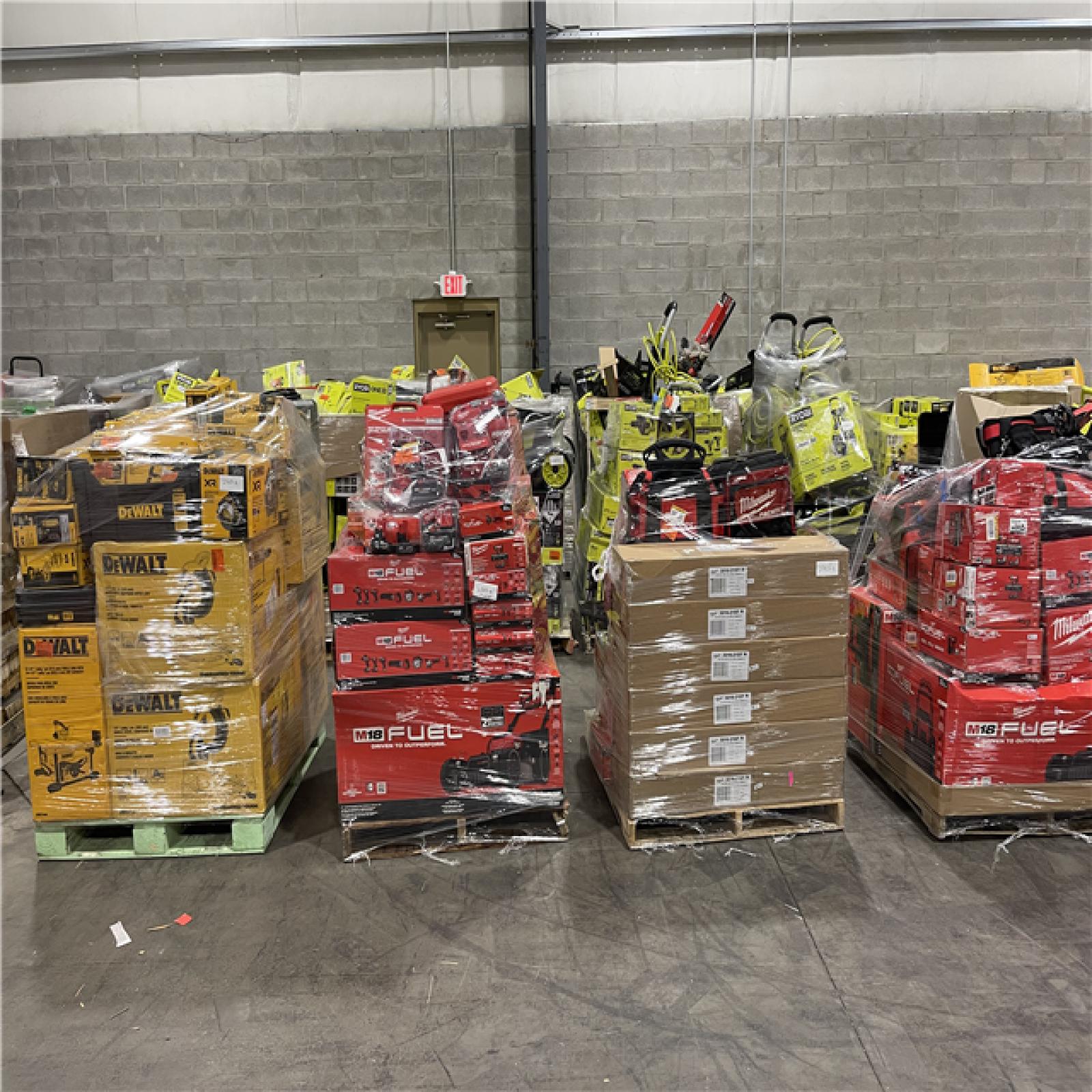 Pittston Location As-Is Power Tools Partial Truckload (14 pallets) 2363-A
