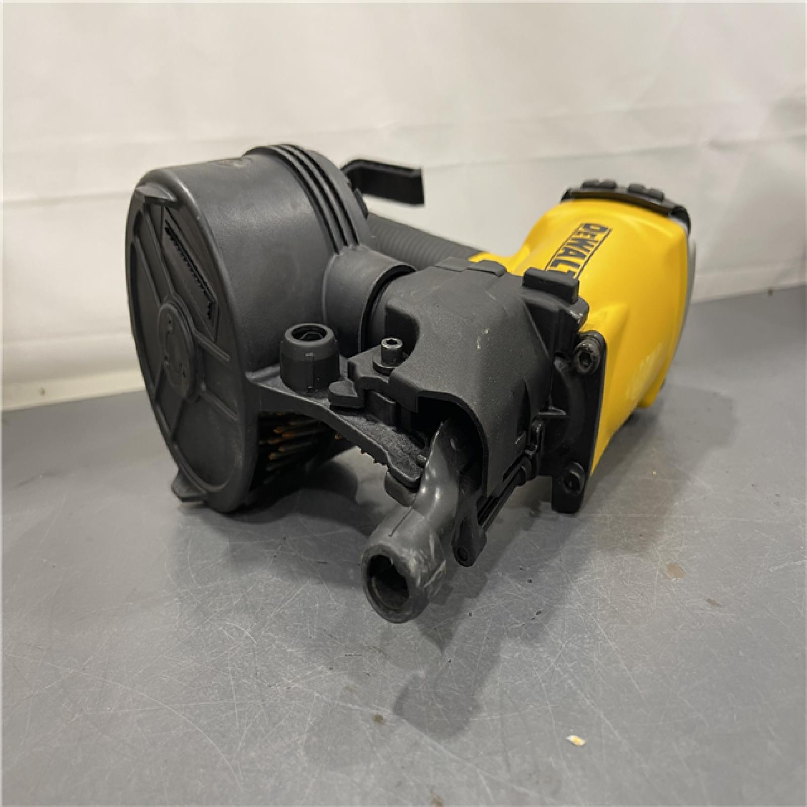 AS-IS - DEWALT Pneumatic 15-Degree Coil Corded Siding Nailer