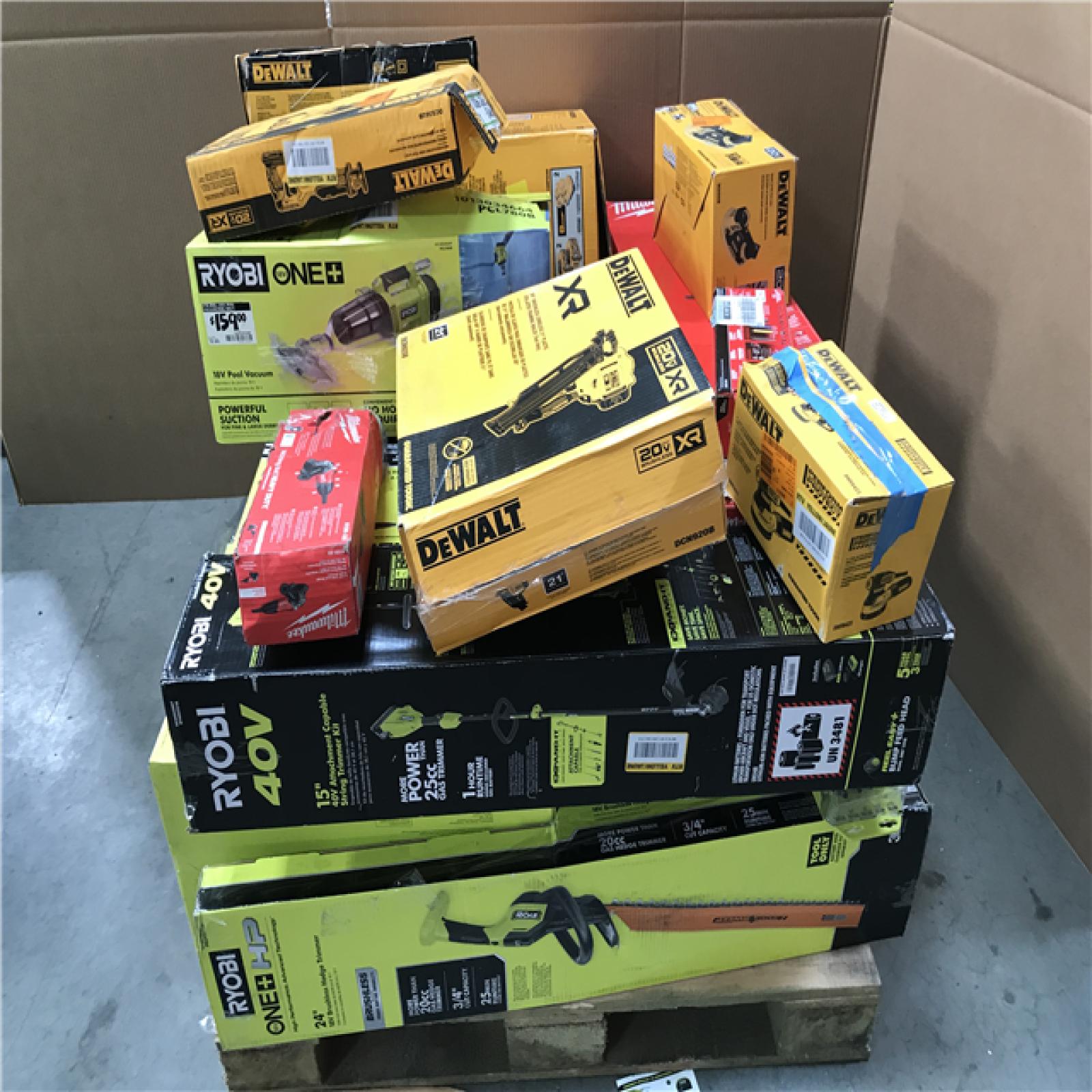 CALIFORNIA AS-IS TOOL PALLET