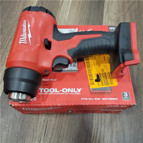 AS-IS Milwaukee M18 18-Volt Lithium-Ion Cordless Compact Heat Gun (Tool-Only)
