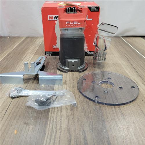 AS-IS Milwaukee 2723-20 M18 FUEL 18V Cordless Li-Ion Compact Router - Bare Tool