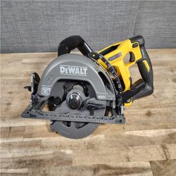 HOUSTON LOCATION - AS-IS (APPEARS LIKE NEW) DEWALT FLEXVOLT 60V MAX Cordless Brushless 7-1/4 in. Wormdrive Style Circular Saw (Tool Only)