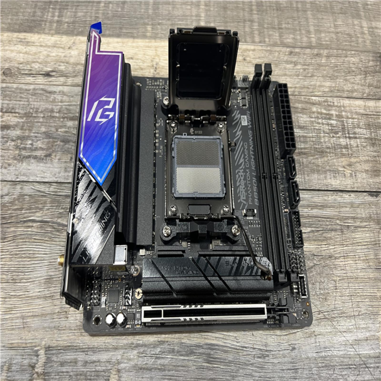 AS-IS Asrock B850I Lightning WiFi (Socket AM5) DDR5 Mini-ITX Motherboard