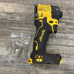 AS-IS DEWALT 20V XR Brushless Cordless 1/4 in. Quiet Hydraulic Impact Driver (Tool-Only)