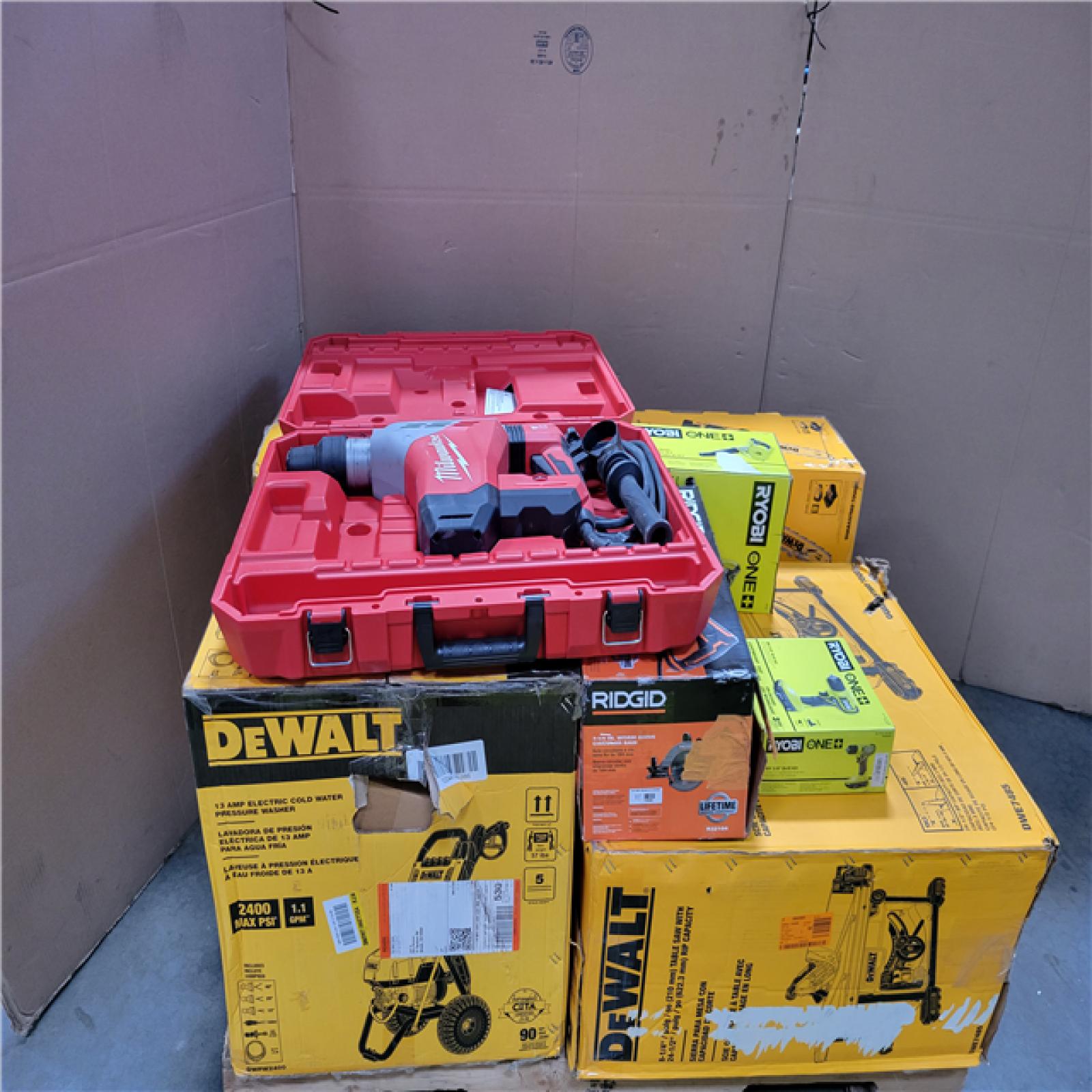 CALIFORNIA AS-IS TOOL PALLET