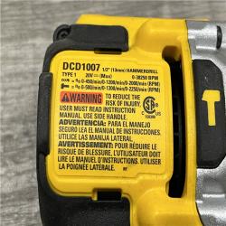 AS-IS DEWALT 20V MAX Brushless Cordless 1/2 3-Speed Hammer Drill (Tool-Only)