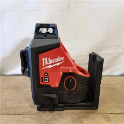 AS-IS- Milwaukee-M12 Green Beam Laser 360° 3-Plane Kit