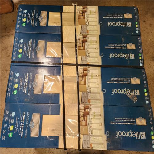 Phoenix Location Lifeproof Lovington Oak 9.4 in. W x 48 in. L Waterproof Hybrid Resilient Flooring (450 sqft 24 case)