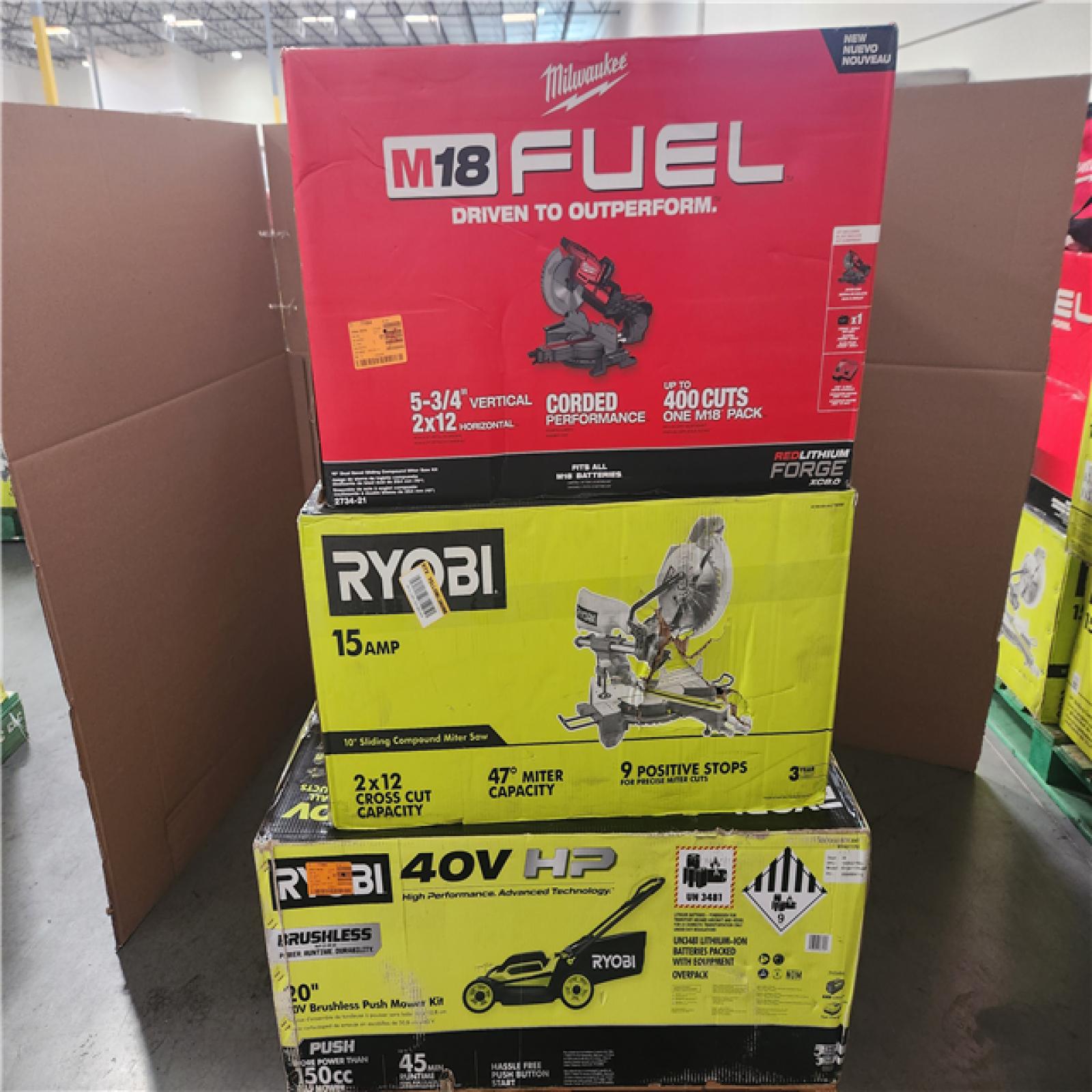 CALIFORNIA AS-IS TOOL PALLET