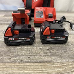 AS-IS Milwaukee 18V Lithium-Ion Brushless Cordless 1/2 in. Compact Drill/Driver Kit