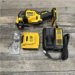 AS-IS DEWALT ATOMIC 20V MAX Cordless Brushless Oscillating Multi Tool Kit