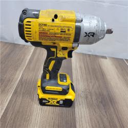AS-IS DEWALT 20V MAX* XR 1/2  High Torque Impact Wrench with Hog Ring Anvil