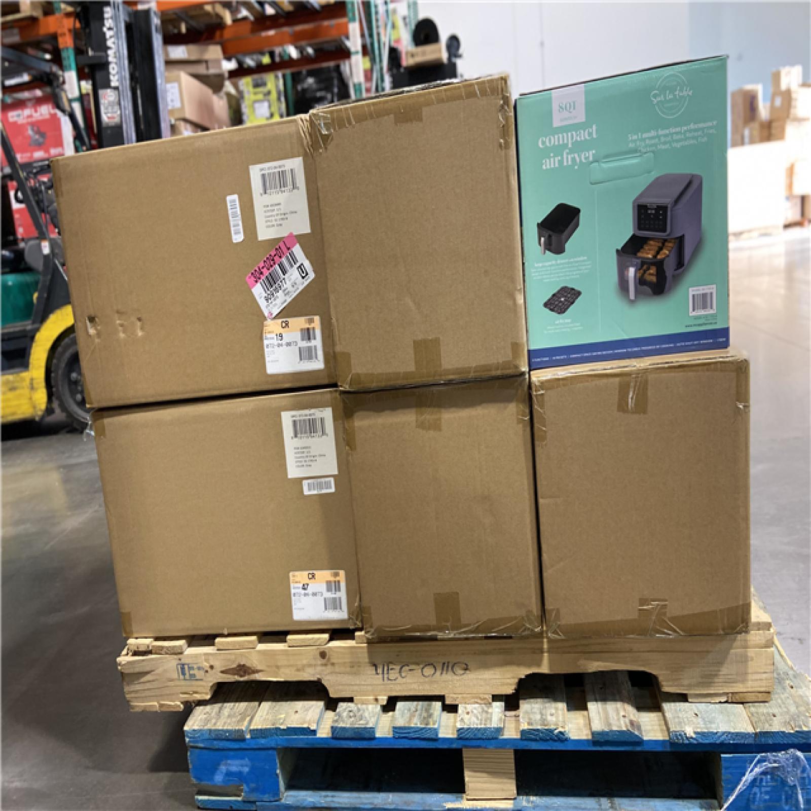 DALLAS LOCATION- BULLSEYE Sur La Table Kitchen Essentials 8qt Air Fryer Gray PALLET - (14 UNITS)