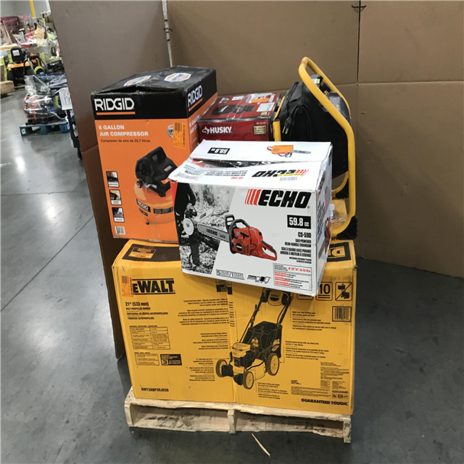 CALIFORNIA AS-IS OUTDOOR POWER EQUIPMENT