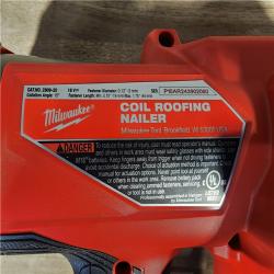HOUSTON LOCATION - AS-IS (APPEARS LIKE NEW) M18 FUEL 18-Volt Lithium-Ion Brushless Cordless Coil Roofing Nailer (Tool Only)