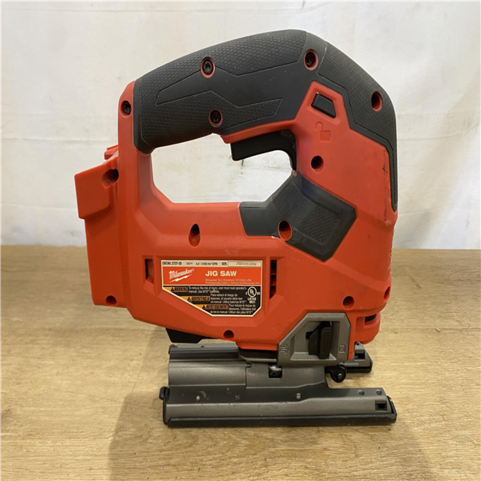 AS-IS Milwaukee FUEL 18V Lithium-Ion Brushless Cordless Jig Saw (Tool-Only)