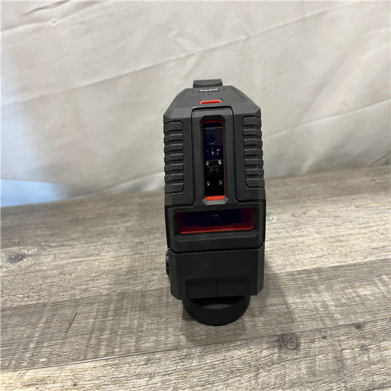 AS-IS Milwaukee Green 100 ft. Cross Line and Plumb Points Rechargeable Laser Level with REDLITHIUM Lithium-Ion