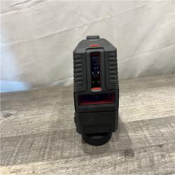 AS-IS Milwaukee Green 100 ft. Cross Line and Plumb Points Rechargeable Laser Level with REDLITHIUM Lithium-Ion