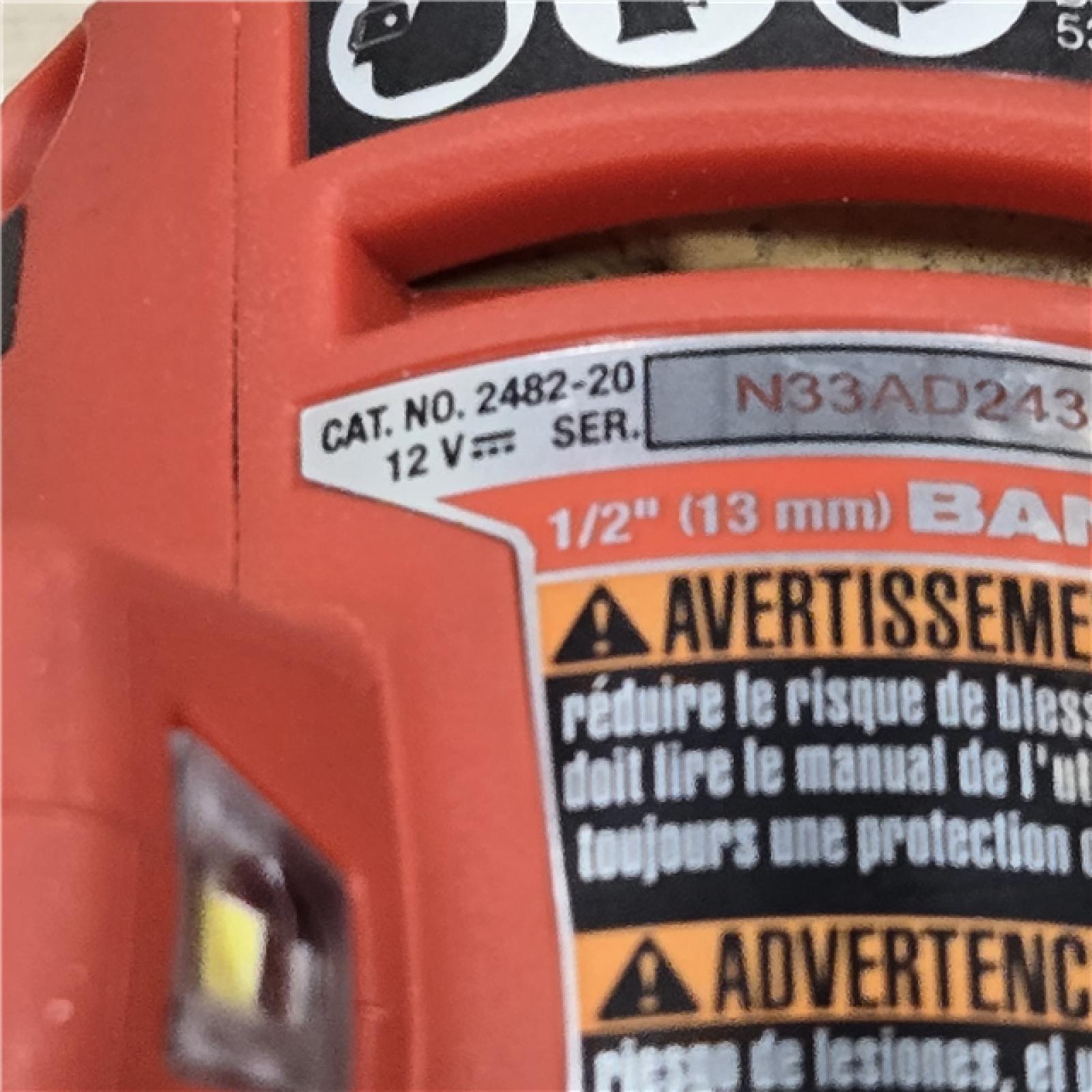 AS-IS Milwaukee M12 FUEL 1/2 X 18 Bandfile