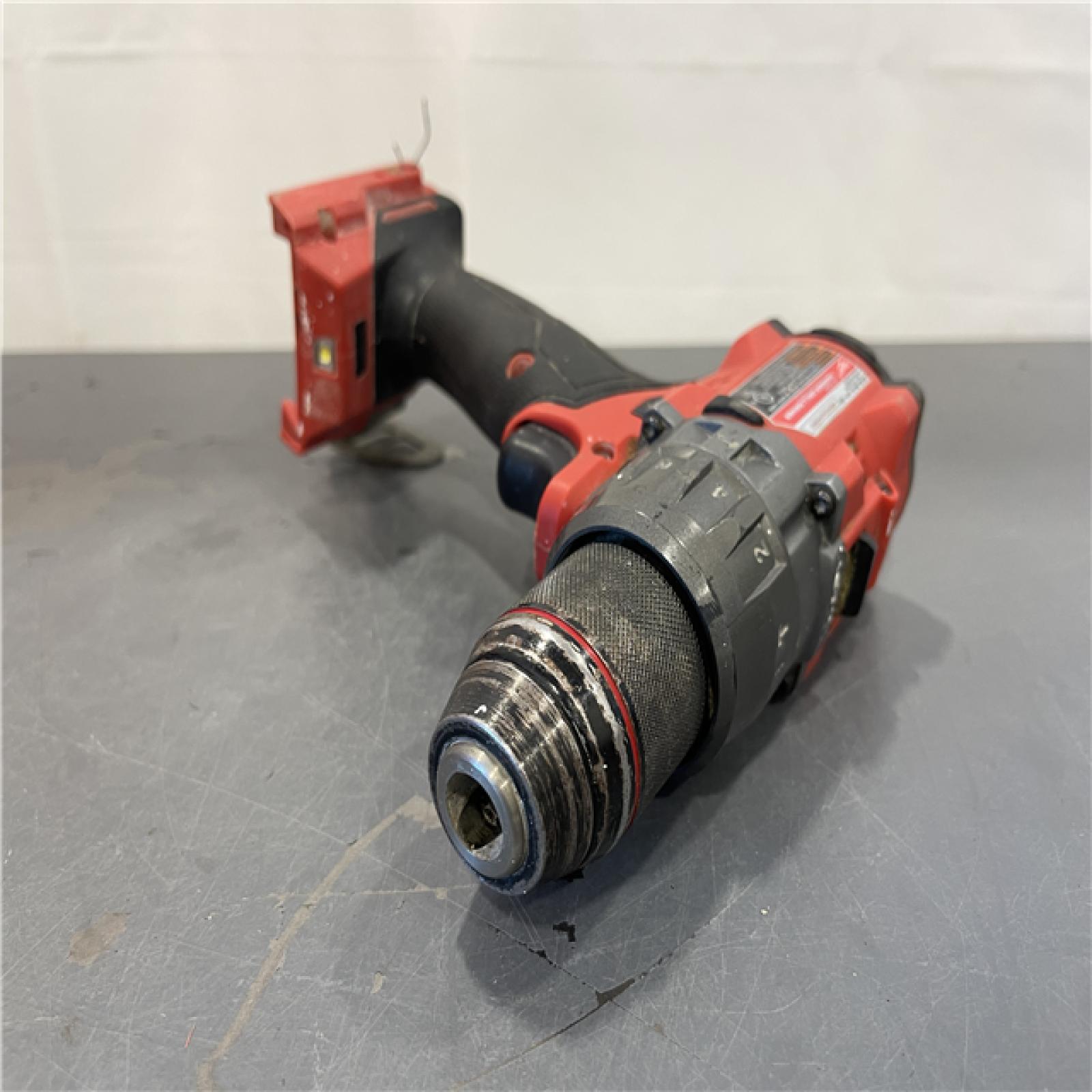 AS-IS - Milwaukee M18 FUEL 18V Lithium-Ion Brushless Cordless 1/2 in. Hammer Drill/Driver