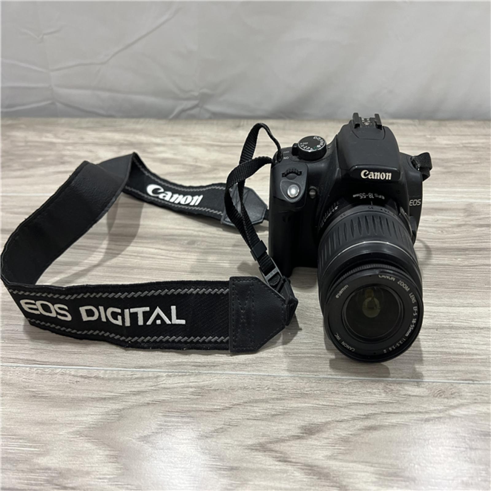 AS-IS Canon EOS Digital Rebel XT With EF-S 18-55mm f/3.5-5.6 II Lens - DS126071