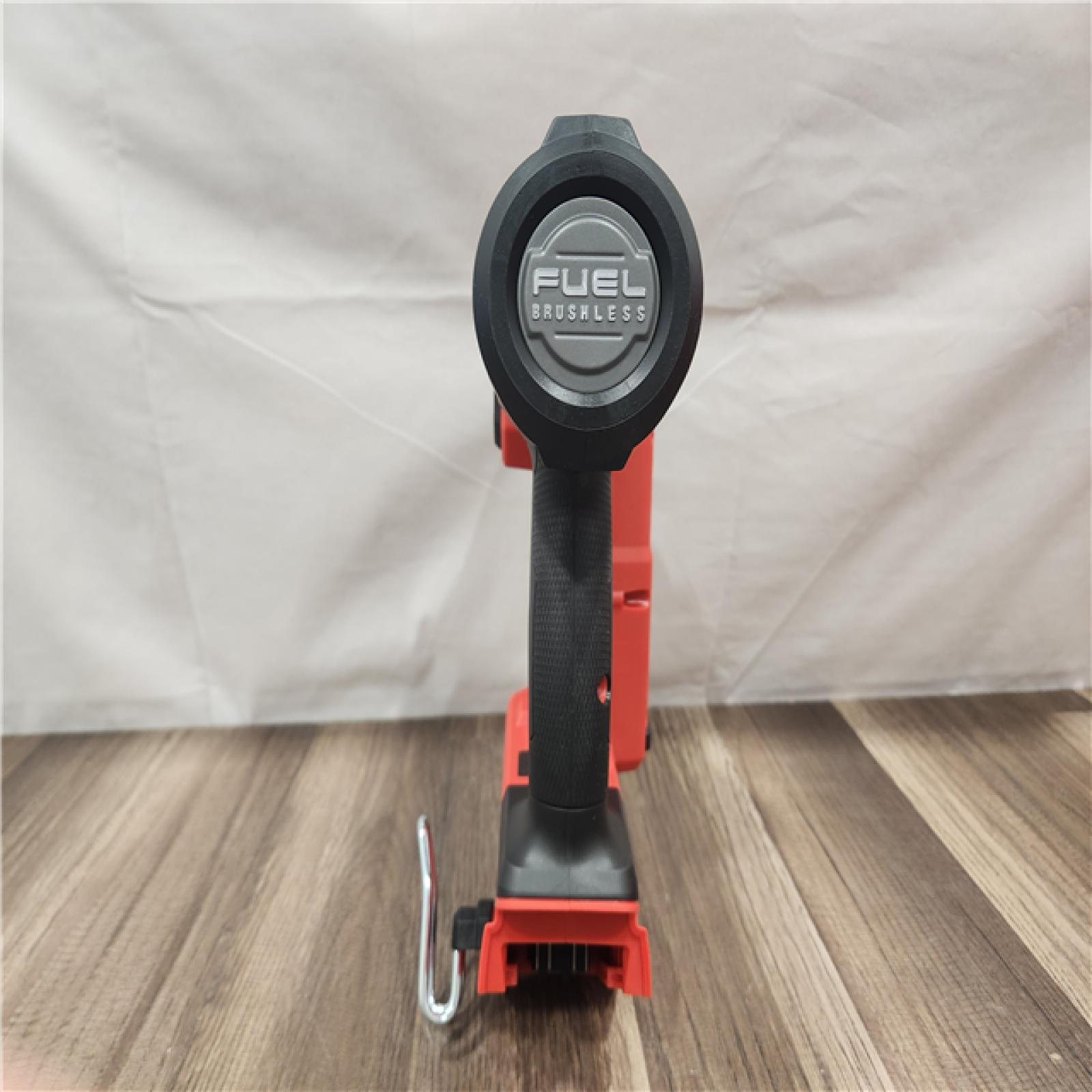 AS-IS- MILWAUKEE FUEL 18V Cordless 18-Gauge 1/4 in. Narrow Crown Stapler (Tool-Only)