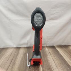 AS-IS- MILWAUKEE FUEL 18V Cordless 18-Gauge 1/4 in. Narrow Crown Stapler (Tool-Only)