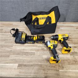 HOUSTON LOCATION - AS - IS DEWALT 20V MAX Cordless Drill/Impact 2 Tool Combo Kit