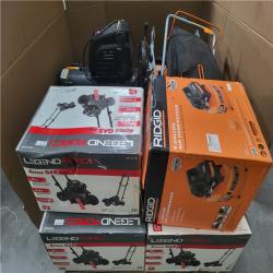 CALIFORNIA AS-IS OUTDOOR POWER EQUIPMENT