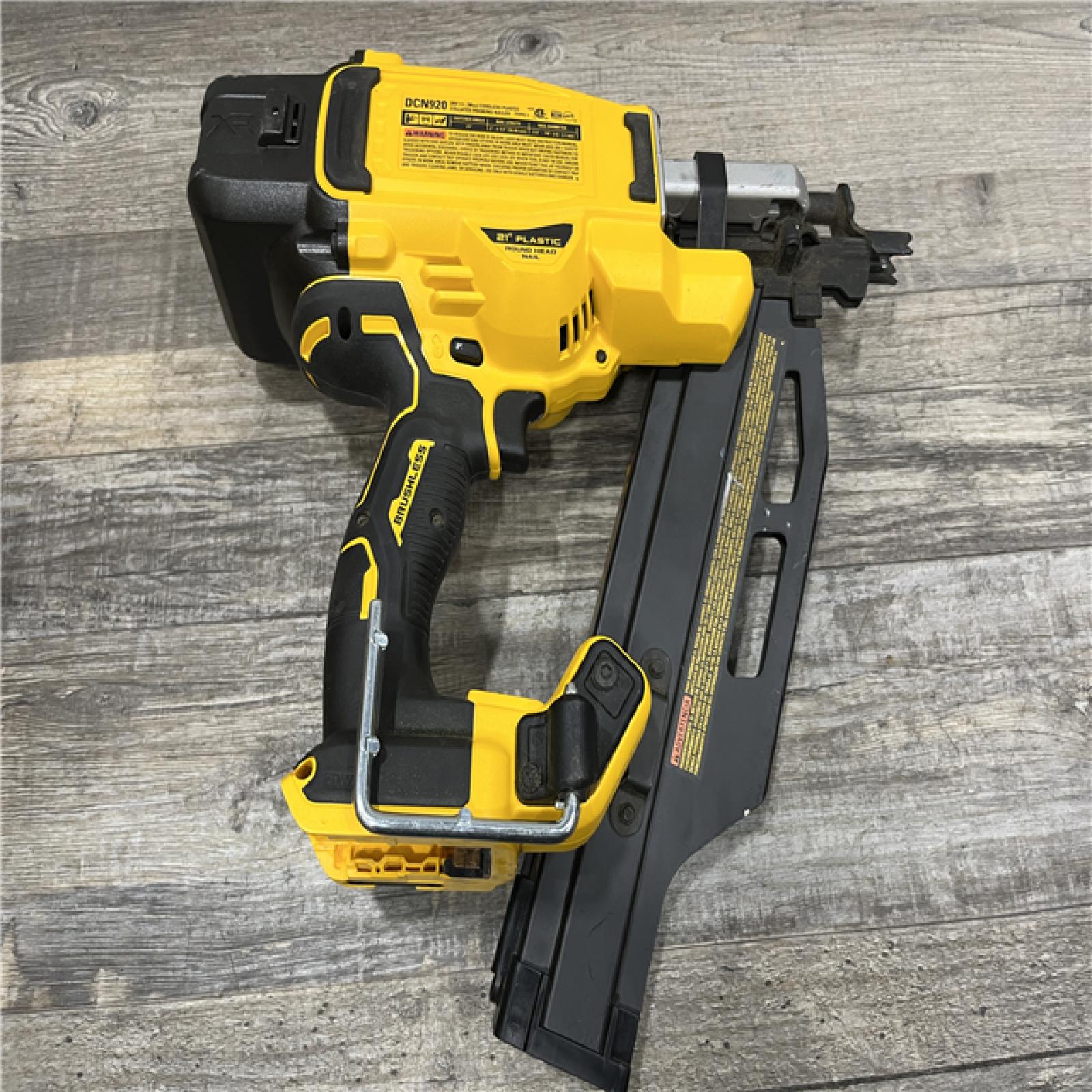 AS-IS DEWALT 20-Volt 21° Cordless Framing Nailer (Tool-Only)